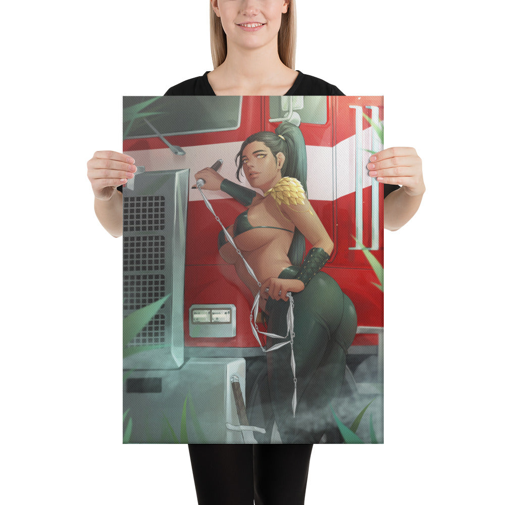 Canvas Print: Induya "Indy" from Arena Road