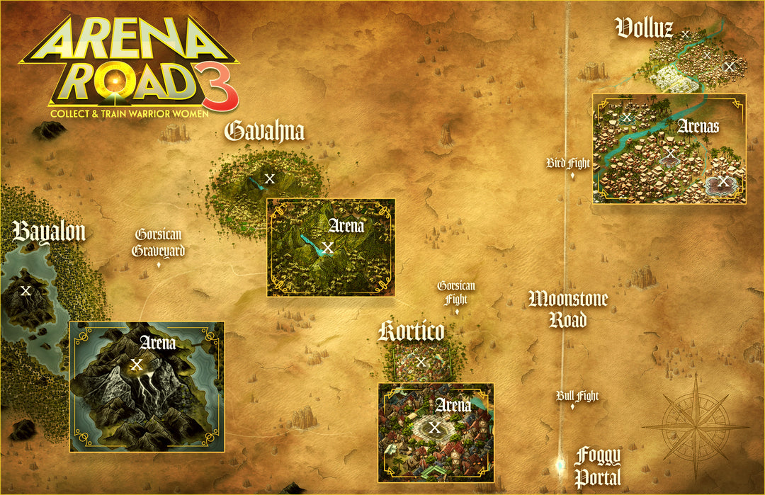 Arena Road 3: A Reverse Portal Fantasy