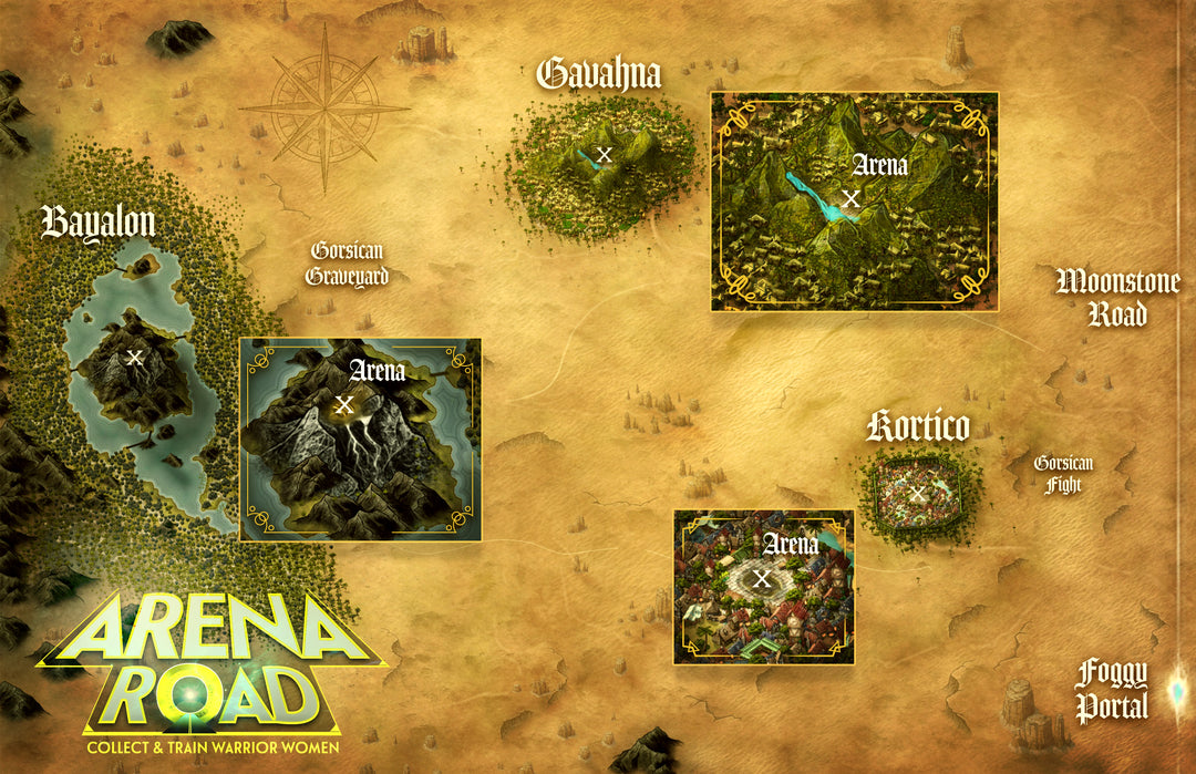 Arena Road: A Reverse Portal Fantasy