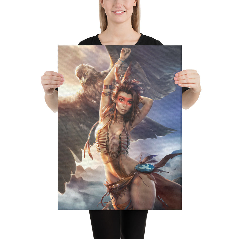 Canvas Print: Kwah from Monster Girl Islands
