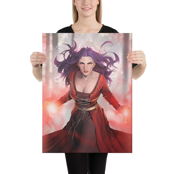 Canvas Print: Sveila the Red Witch from Made in Hell